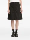 Carhartt Kingston Drawstring Midi Skirt In Black