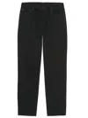 Carhartt Five-pocket Trousers Featuring Belt Loops Design In Black