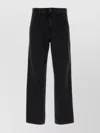 Carhartt Triple-stitched Cotton Carpenter Pants In Grey