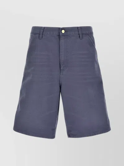 CARHARTT KNEE-LENGTH SHORTS WITH POCKETS AND BELT LOOPS