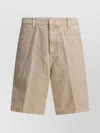 Carhartt Knee Shorts With Pockets And Belt Loops In Neutral