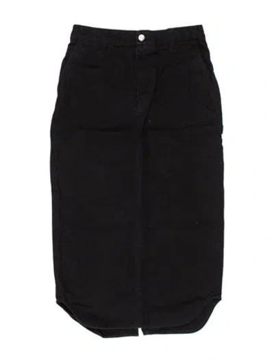 Pre-owned Carhartt Knee-length Skirt In Black
