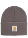 Carhartt Knitted Hat Watch In Gray