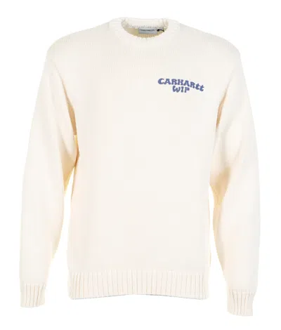 CARHARTT KNITTED HELIX SWEATSHIRT NATURAL