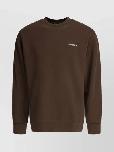 Carhartt Knitwear With Ribbed Cuffs And Hem