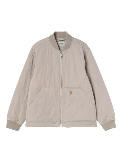 Carhartt Kylan Quilted-design Jacket In Neutral