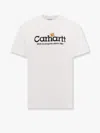 Carhartt Label Script Organic Cotton T-shirt In White