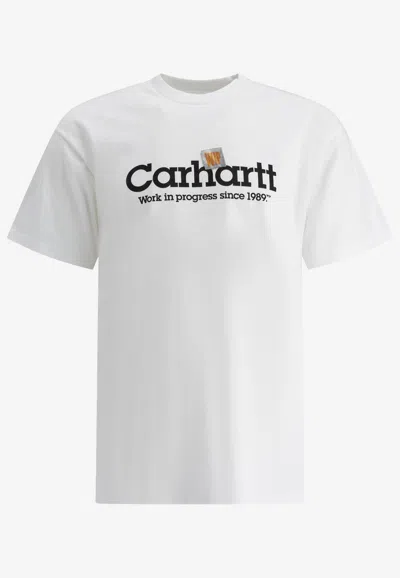CARHARTT LABEL SCRIPT PRINT T-SHIRT