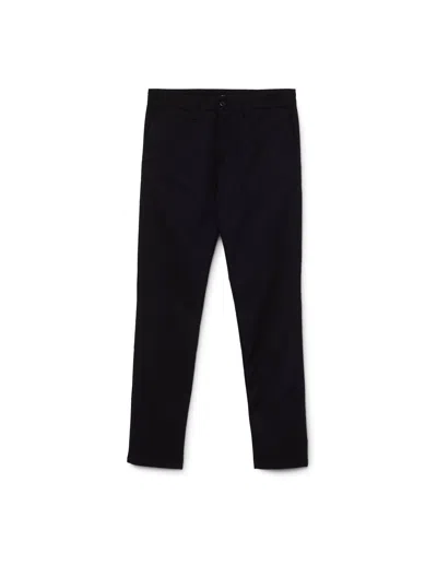 Carhartt Label Straight Trousers In Black