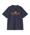 Carhartt Label T-shirt In Black