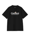 Carhartt Label Script T-shirt In Black