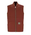 Carhartt Lachlan Vermillion Vest In Red