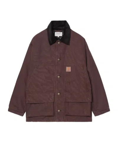 Carhartt Lander Coat In Brown