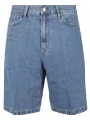 Carhartt Landon Bermuda Denim Shorts In Blue