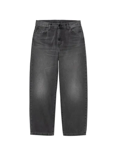 Carhartt Landon Bleached-effect Jeans In Animal Print