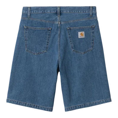 Carhartt Landon Denim Short Blue Heavy Stone Washed