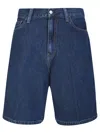 Carhartt Landon Bermuda Denim Shorts In Blue