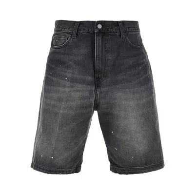 Carhartt Wip Landon Denim Shorts In Black