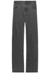 Carhartt Landon Straight Jeans In Black Heavy Stone Wash