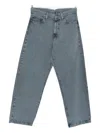 Carhartt Landon Logo-patch Jeans In Blue