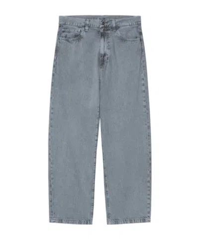 Carhartt Landon Logo-patch Jeans In Blue