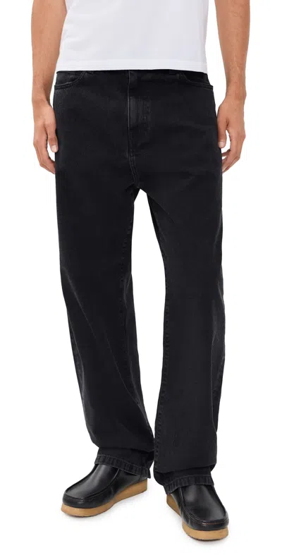 Carhartt Landon Loose Fit Jeans Black (stone Washed)