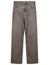 Carhartt Wip Melange Light Blue Denim Landon Pant In Blue