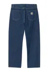 Carhartt Wip Aaron Trousers Jeans Clothing In Blue