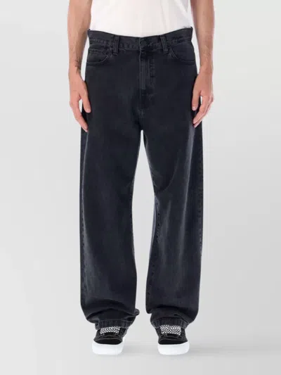 Carhartt Landon Pant With Belt Loops And Five Pockets In Black