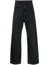 Carhartt Loose-fit Cotton Denim In Black