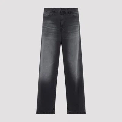 Carhartt Landon Trousers Five Pocket Belt Loops In Black