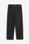 Carhartt "landon" Denim Pants Straight Leg In Black