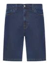 Carhartt Landon Bermuda Denim Shorts In Blue