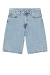 Carhartt Landon Denim Shorts In Blue