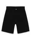 Carhartt Walter Single Knee Cotton Shorts In Black