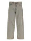 Carhartt Denim Trousers With Belt Loops In Blue