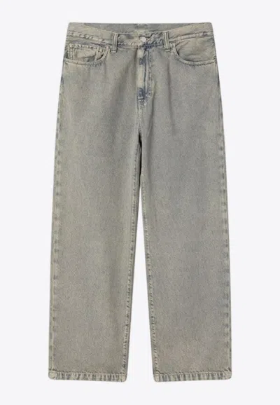 Carhartt Landon Straight-leg Jeans In Neutral