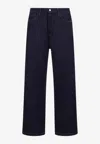 Carhartt Landon Pants Straight Leg Cotton Denim In Blue