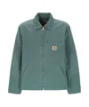 Carhartt Lapel Long Sleeve Casual Jacket In Green