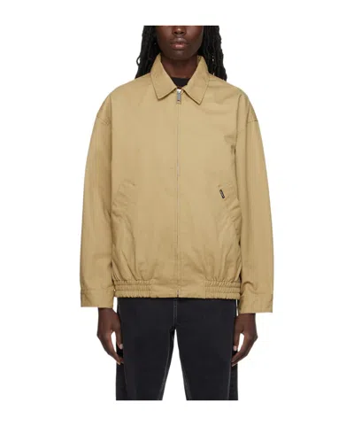 Carhartt Beige Newhaven Jacket In Brown