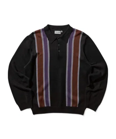 CARHARTT LAPEL LONG-SLEEVED POLO SHIRT