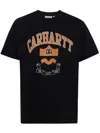 Carhartt Lazy Duck Academy Tshirt In Black