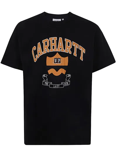 Carhartt Lazy Duck Academy Tshirt In Black