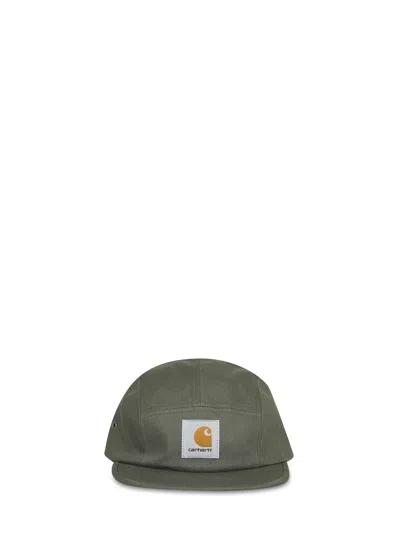 Carhartt Leaf Green Backley Cap In Metallic