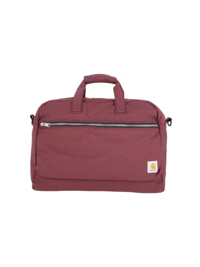 Carhartt Leroy Duffel Bag In Red