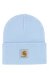 Carhartt Acrylic Watch Hat Folded Cuff In Light Blue