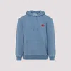 Carhartt Hooded Ingo Sweater Kangaroo Pockets In Blue