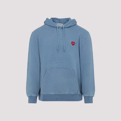 CARHARTT LIGHT BLUE HOODED INGO SWEATSHIRT