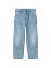 Carhartt Light Blue Relaxed Jeans In Blue