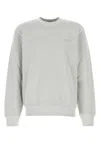 Carhartt Cotton Crew Neck Sweatshirt In Basalt